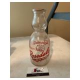 Rosedale Dairy Milk Bottle