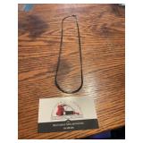 Necklace marked  925