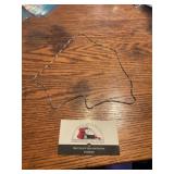 Necklace marked Italy 925