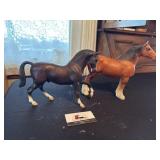 Vintage toy horses