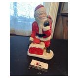 Vintage santa decor
