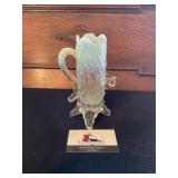 Northwood clear opalescent glass pump