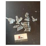 Glass figurines