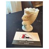 Fenton bunny toothpick holder