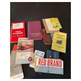 Ag/ farm related field books/ advertising