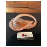 Blown glass dish