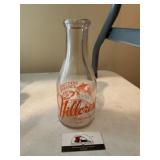 HiCrest Des Moines Iowa Milk Bottle