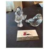 Glass figurines