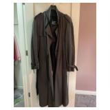 London Fog Trench Coat Size 44 Extra Long