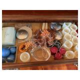 Candles, doilyï¿½s, misc
