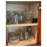 Glasses, shot glasses and misc