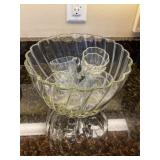 Punch bowl set