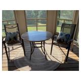 Patio table and chairs