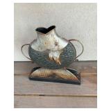 Metal fish decor