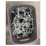 Tote of Christmas lights