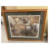 C Brendi 1991 Wolf Print