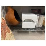 Shelf of decor