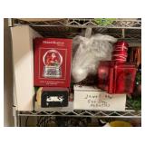Shelf of decor