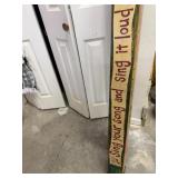 Feed the birds art pole
