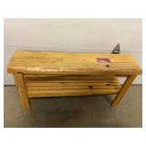 Fish cribbage board bench