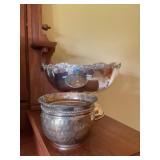 Nickel Silver Punch Bowl