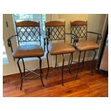 Swivel captains bar stools