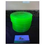 Uranium salad plates