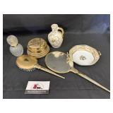Dresser set and music box