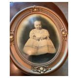 Vintage framed photo