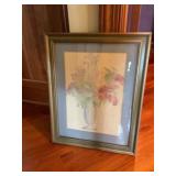 Framed wall decor