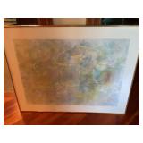 Framed musical wall decor