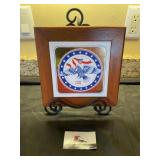 Patriotic trivet