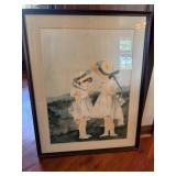 Framed wall decor