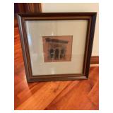 Framed wall art