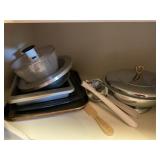 Pans and misc kitchen
