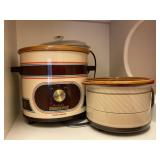 Vintage crockpots