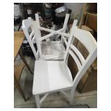 Painted wooden Chairs