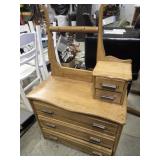 Wooden Children's Vanity