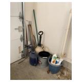 Watering can, threshold plates, sprayer and misc