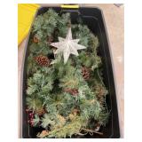 Christmas greenery