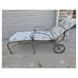Metal Patio Sun Lounger