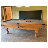 Pool Table with Ping Pong Table Top and