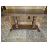Wooden Hallway Table