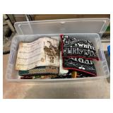 Tote of Christmas decor