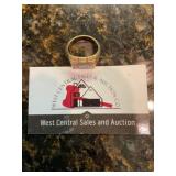 Ring marked 18K
