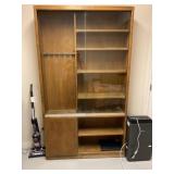 Wooden gun cabinet