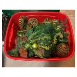 Tote of Holiday Decor