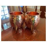 Copper mugs