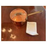 Small copper sauce pan