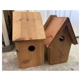 Two Bird houses